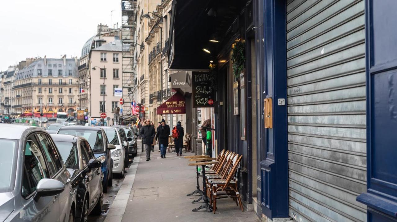 3-Bedroom Apartment Quai Des Grands Augustins Paris Exterior photo